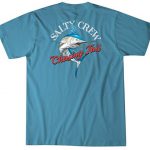 Salty Crew Chasing Tail Striped Marlin Tee