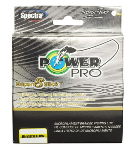 Power Pro Super 8 Slick Spectra Line 15lb by 300yds Brown 0466 