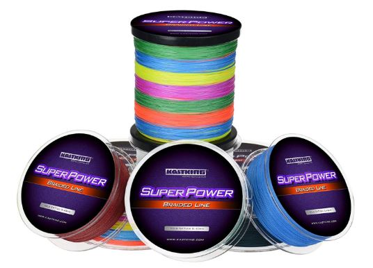 KastKing SuperPower Braided Fishing Line 1097 yds 10 LB Yellow Braided Line HOT 